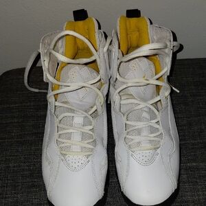 Jordan Kids Shoes White and Yellow